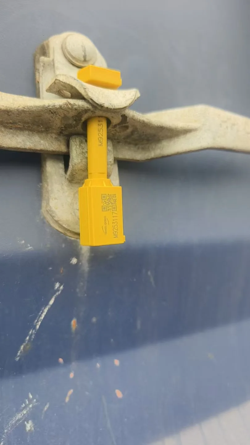 Precinto de seguridad del contenedor